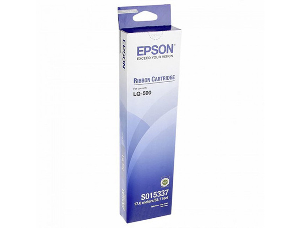 RUBAN MATRICIELLE EPSON C13S015329 COULEUR NOIR