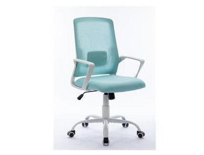SIEGE MESH BLANC ASSISE BLEUE 3105