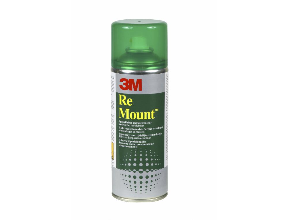 COLLE REPOS.RE MOUNT 3M COLLE EN AROSOL - REMOUNT REPOSITIONNABLE