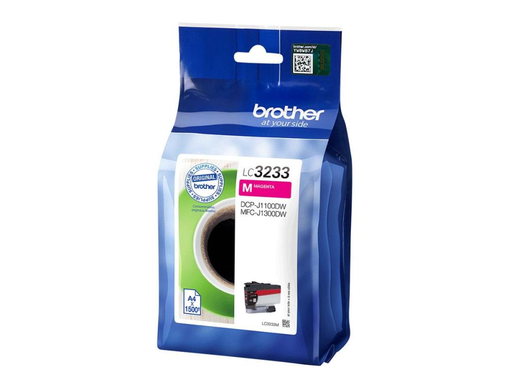 CART.JE BROTHER LC3233MA 1500PCARTOUCHE JET D'ENCRE BROTHER LC3233 MA 1500 PAGES