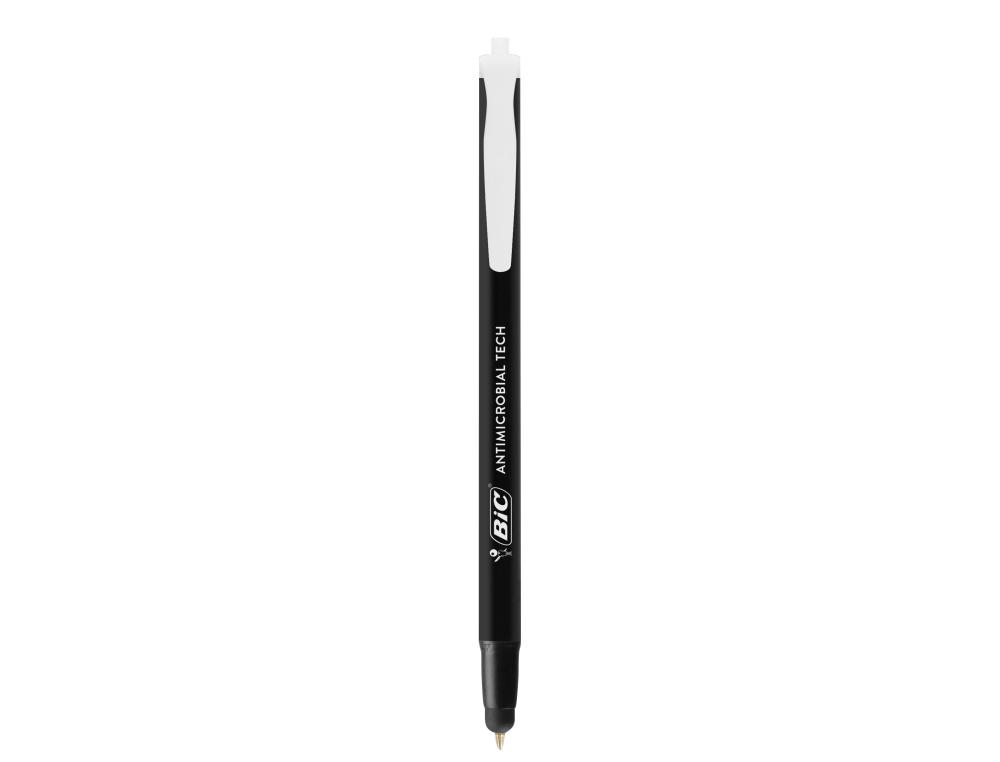 BILLE STYLET ANTIMICROBIALNOIRSTYLO A BILLE STYLET - BIC - ANTIMICROBIAL TECH