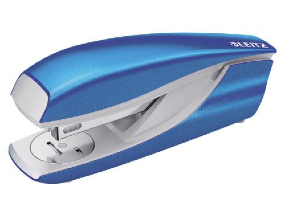 AGRAFEUSE NEXXT5502 BLEU 30F Leitz NeXXt 55021036, 30 feuilles, Bleu, Mtallique, 24/6, 26/6, Mtal, Plastique, 80 g/m