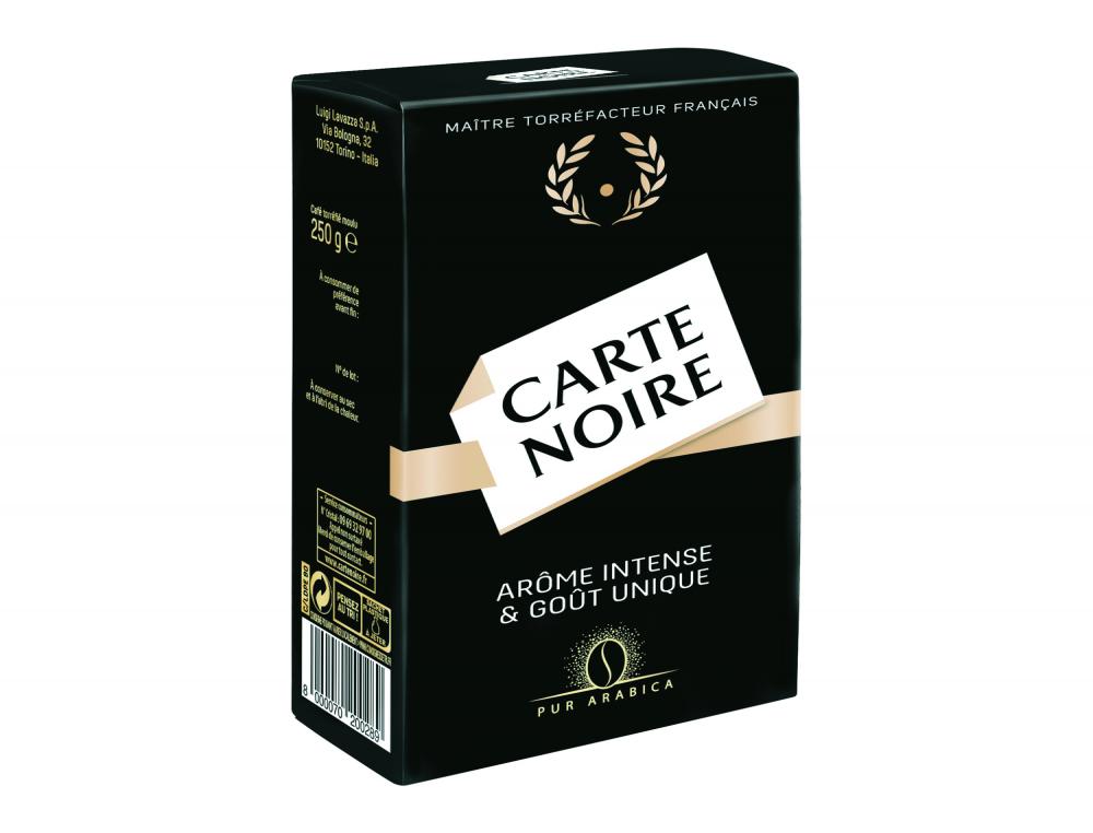 CAFE MOULU CARTE NOIRE 250G CAF MOULU CARTE NOIRE 250 G