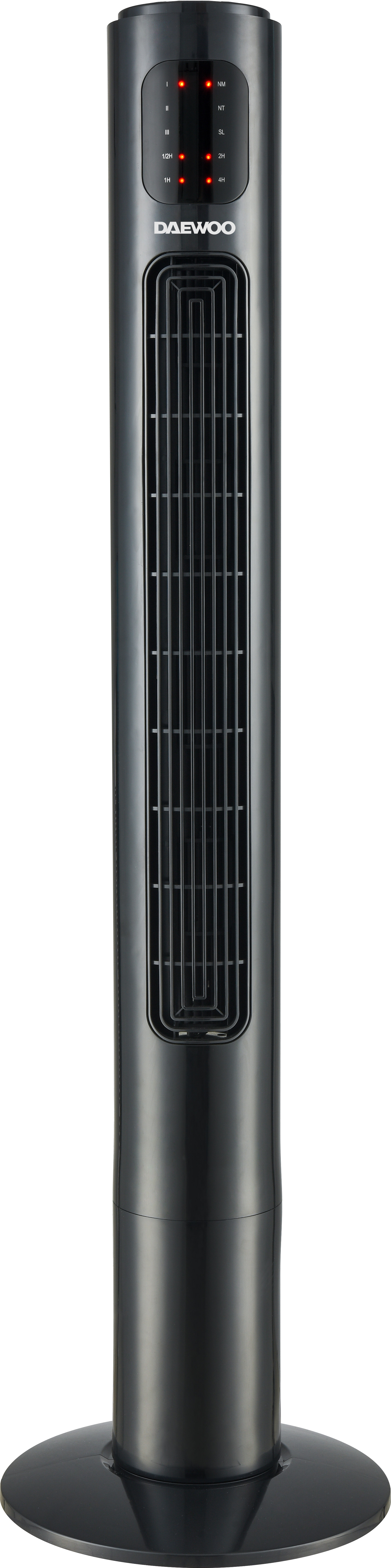 VENTILATEUR DAEWOO TOUR OSCILLATION A 70  3 VITESSE   45W HAUTEUR 1170MM COLORIS    NOIR