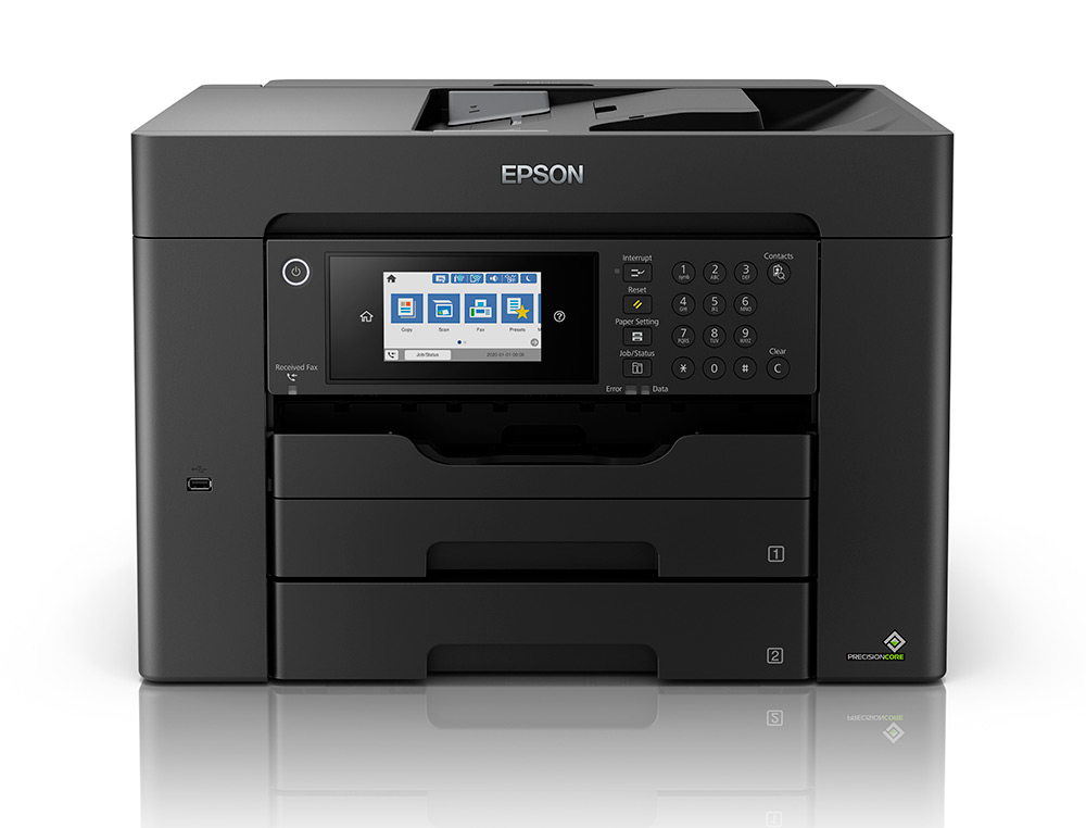 IMPRIMANTE EPSON MULTIFONCTION JET  D'ENCRE    COULEUR WF-7840DTW A3+ 4EN1   IMPRESSION COPIE NUMERISATION