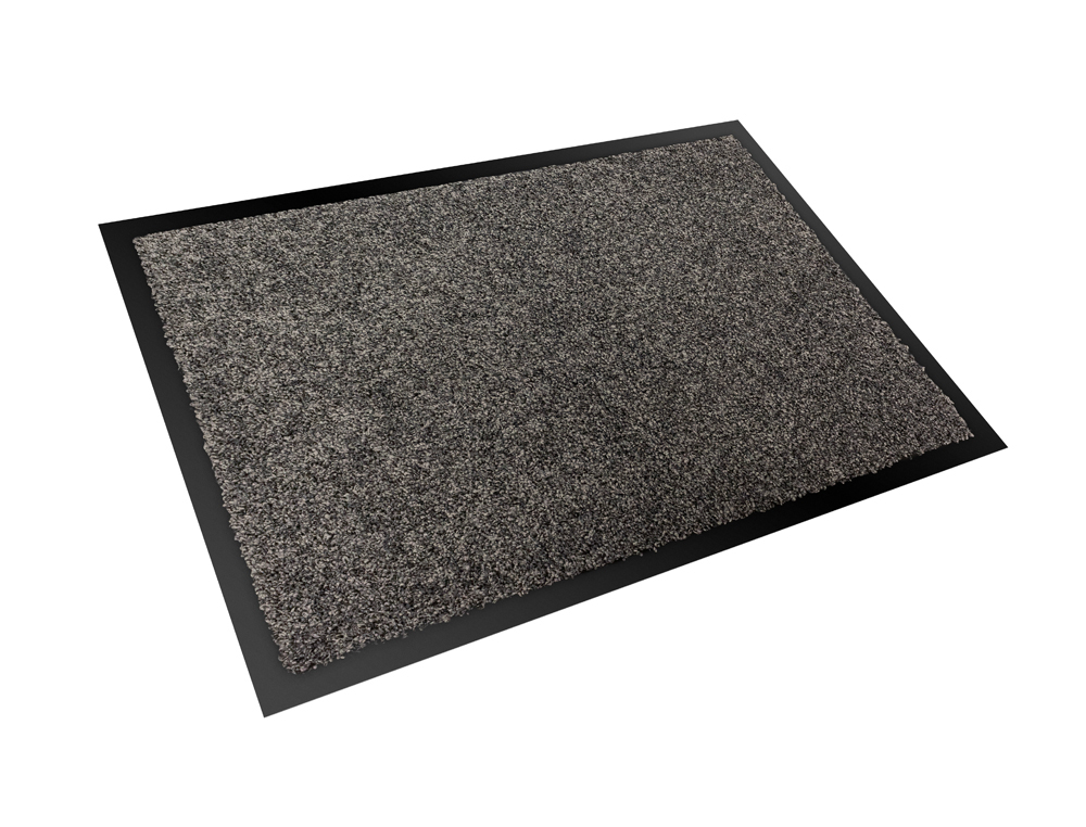 TAPIS PAPERFLOW MULTIFIBRES 90X150CM COLORIS ANTHRACITE