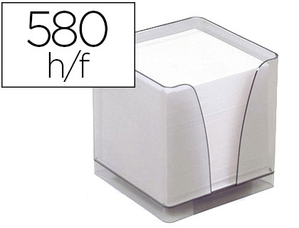 BLOC CUBE QUO VADIS PLEXIGLASS FUM BOTE DISTRIBUTRICE BLOC PAPIER ENCOCHE PRHENSION S/FILM INDIVIDUEL     14001