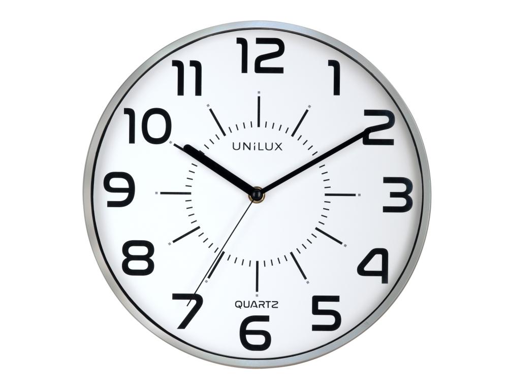 HORLOGE POP D28CM GRIS HORLOGE POP 28 CM HAMELIN - GRIS