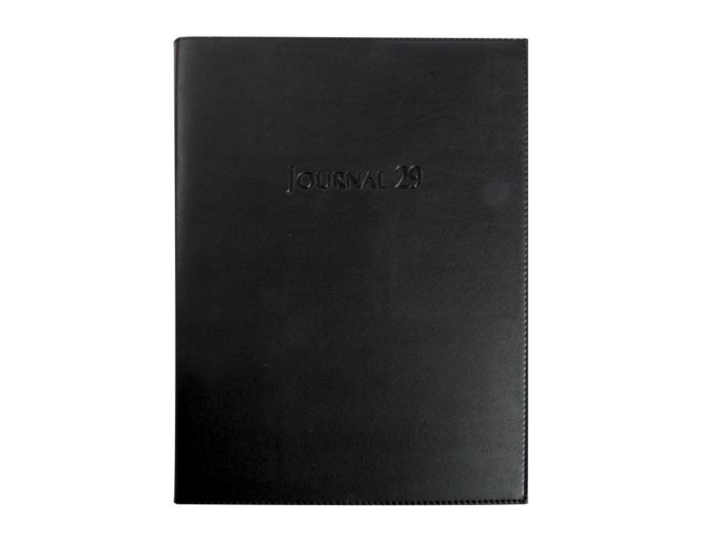 AGENDA EXACOMPTA JOURNAL 29/2 - 10 UTILISATEURS - 21X29,7CM - NOIR