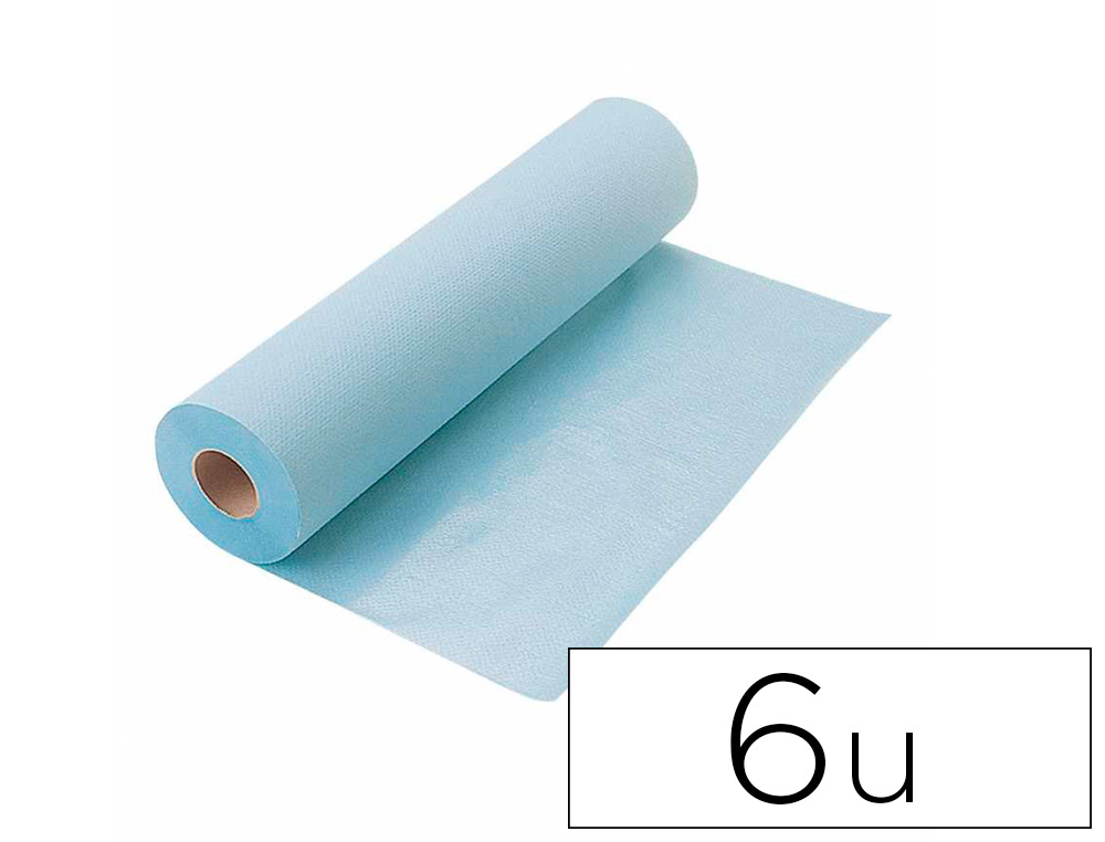 DRAP D'EXAMEN PLASTIFIE 180F CARTON DE 6 RLX