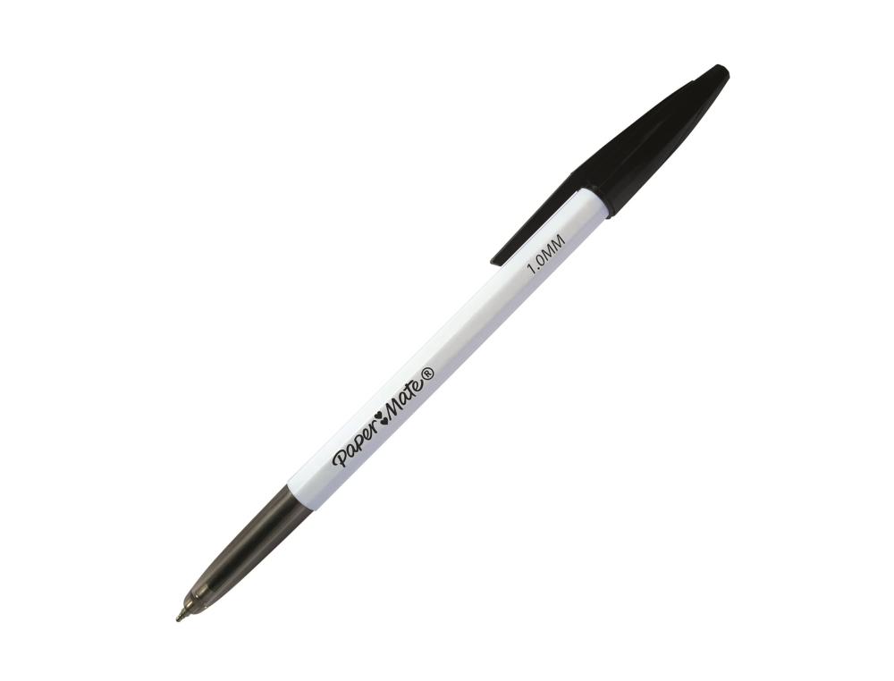 BILLE REYNOLDS 045 NOIR STYLO A BILLE - PAPERMATE 045 - POINTE MOYENNE - NOIR