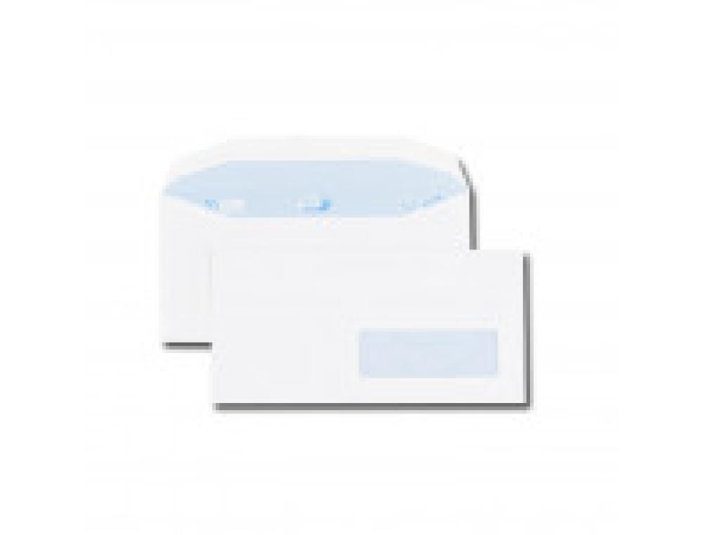 ENV MSP 115X225 BLC 80G F35 B/1000 ENVELOPPES PATTE TRAPZE BLANCHES DA (115X225MM) FENTRE 35X100MM