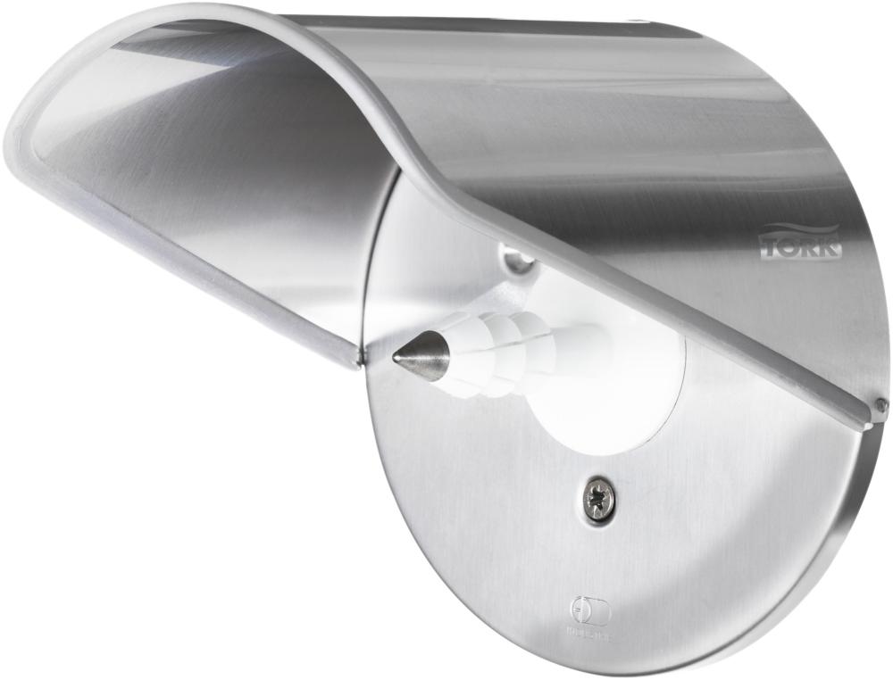 DISTRIB.TORK MID-SIZE SS MANDRDISTRIBUTEUR POUR ROULEAU MID-SIZE TORK SANS MANDRIN