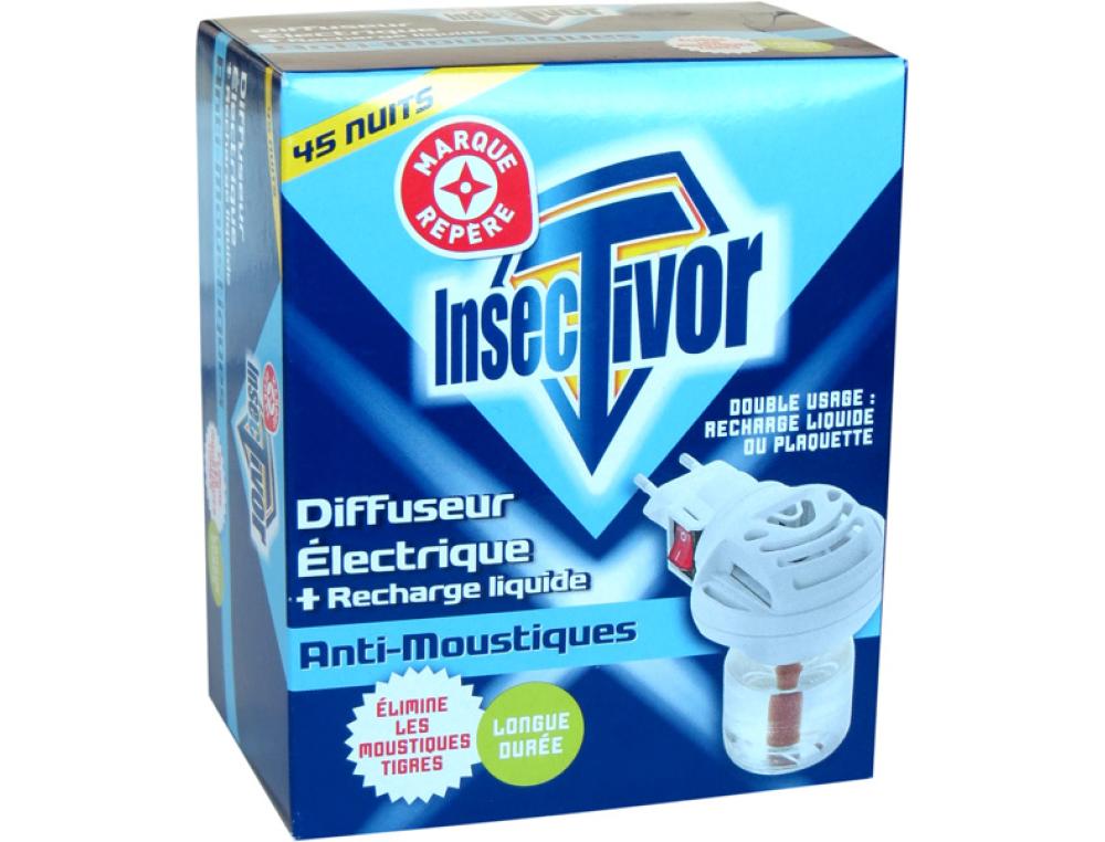 DIFF.ELECT ANTIMOUST + 1 RECH.DIFFUSEUR LECTRIQUE ANTI-MOUSTIQUES