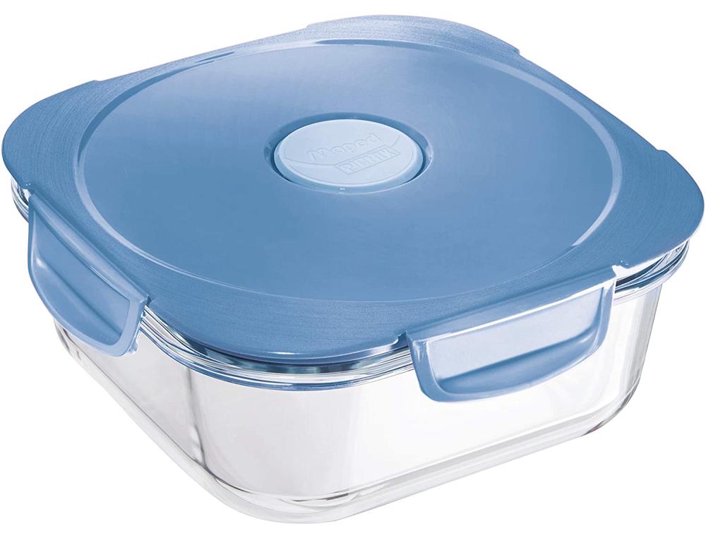 BOITE PICNIK ADULTE VERRE 1.2LBOITE A DEJEUNER - MAPED - PICNIK ADULTE - VERRE ET COUVERCLE BLEU