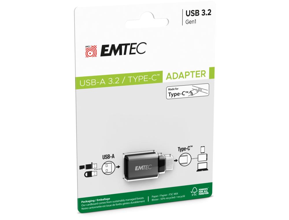 ADAPTATEUR USB-A(F)USB-C(M) T6ADAPTATEUR USB-A(F)USB-C(M) T600