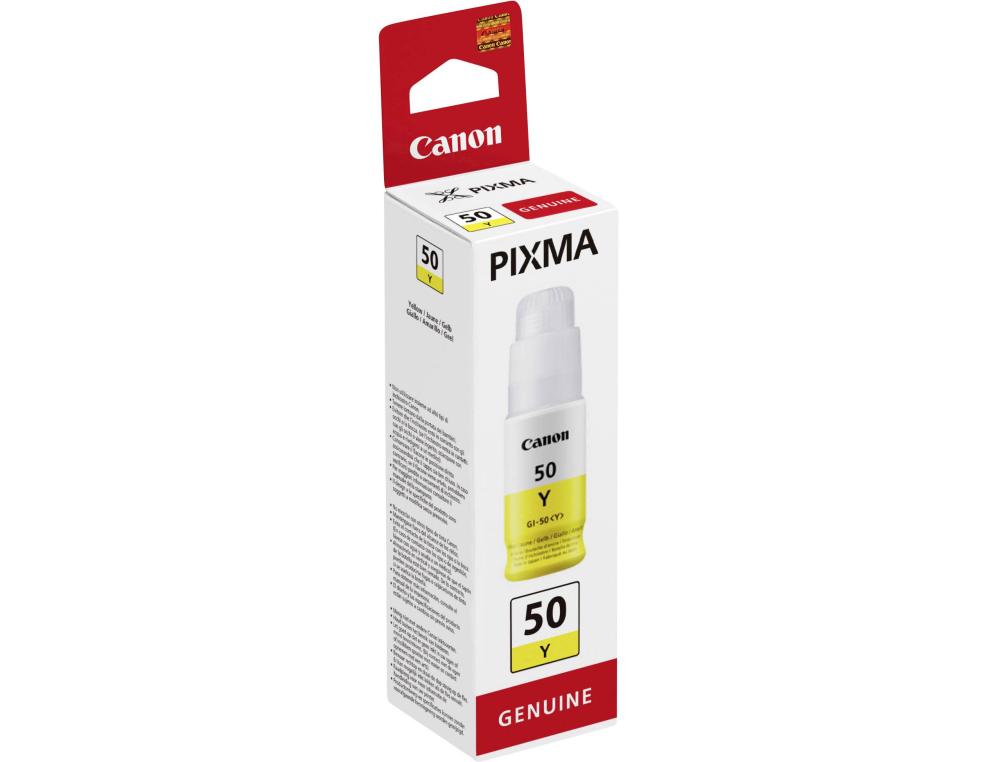 CART.CANON GI 50Y YELLOW 7700PBOUTEILLE D'ENCRE CANON GI-50Y JAUNE