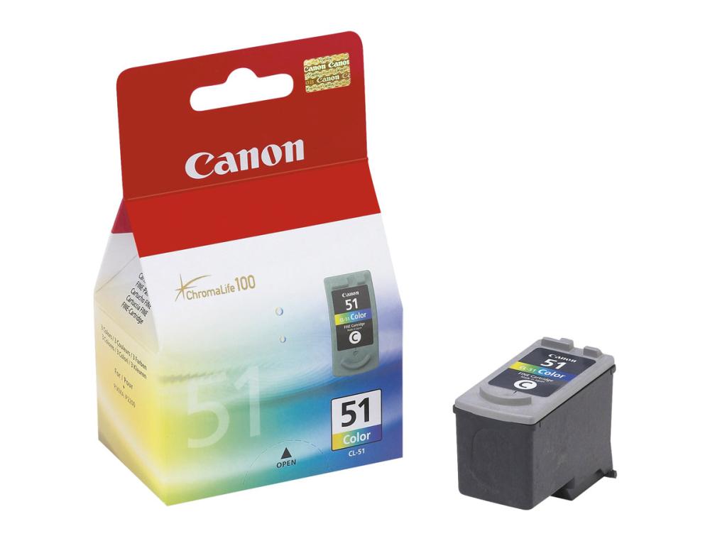 CART.CANON CL-51 COULEUR CARTOUCHE CANON CL-51 3 COULEURS POUR PIXMA IP/MP/MX