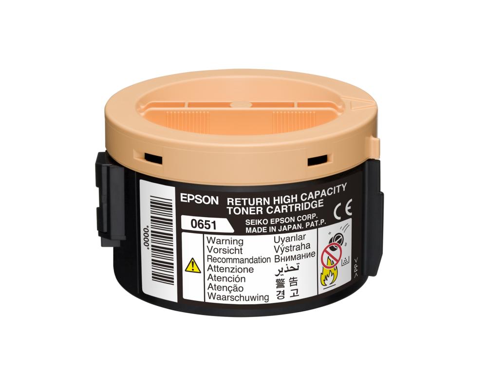 CART.EPSON C13S050651 NOIRHC 2TONER EPSON S050651 NOIR