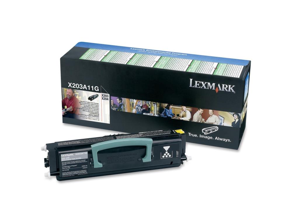CART.LEXMARK X203A11G NOIR3N /CARTOUCHE TONER LASER LEXMARK X203A11G NOIR