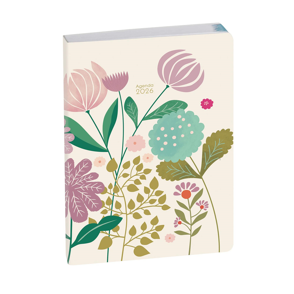 AGENDA EXACOMPTA EASYDAY21 15X21CM MINI LABO IVOIRE