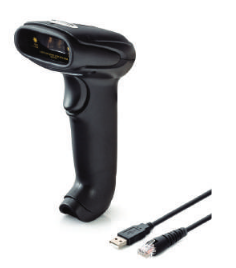DOUCHETTE LECTEUR DE CODES BARRES INTERFACE USB