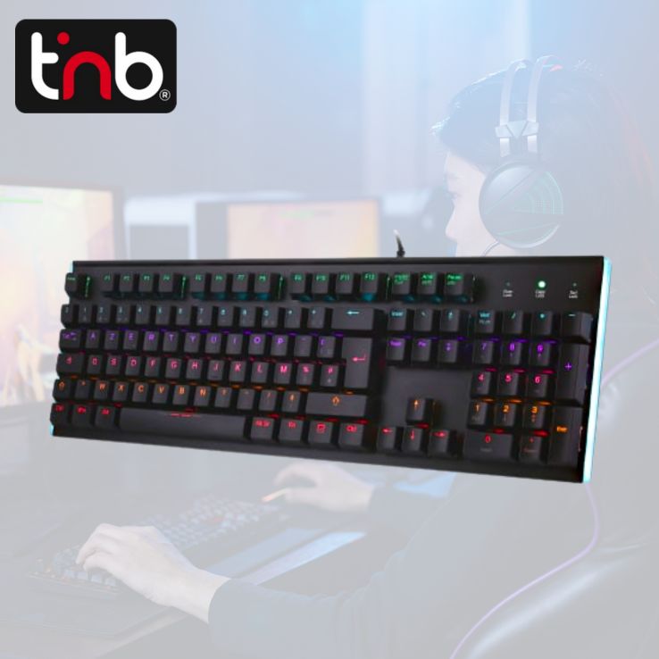 CLAVIER GAMING MECANIQUE RETROECLAIRE ELYTE KY-400M