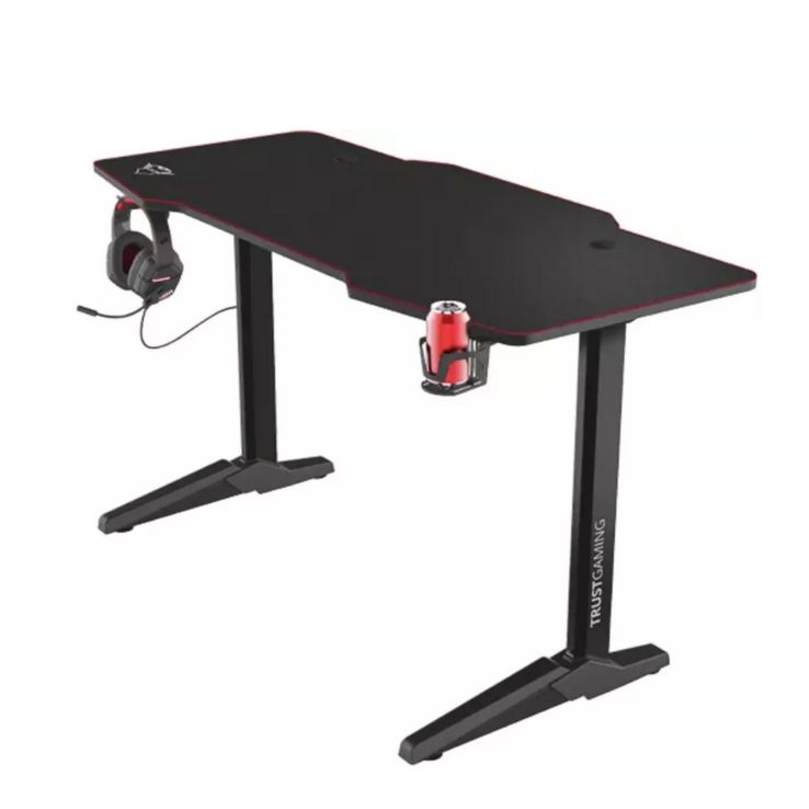 BUREAU GAMING XL IMPERIUS 140X66X75 PLEINE SURFACE TAPIS SOURIS