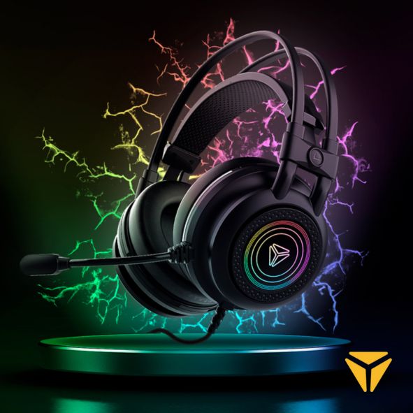 CASQUE GAMING YENKEE SHADOW AVEC MICRO