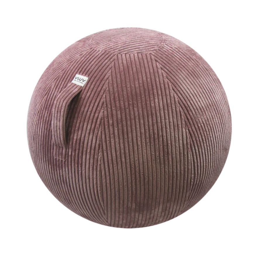 BALLON D'ASSISE EN VELOURS ROSEWOOD 60-65CM