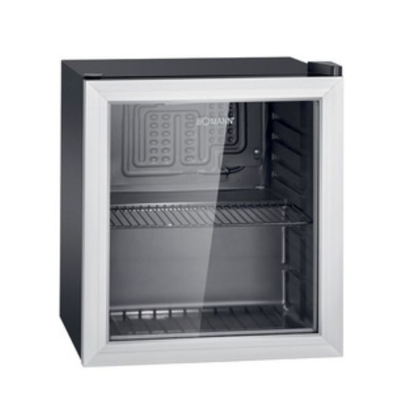 BOMANN REFRIGERATEUR VITRE 48L 7286 NOIR