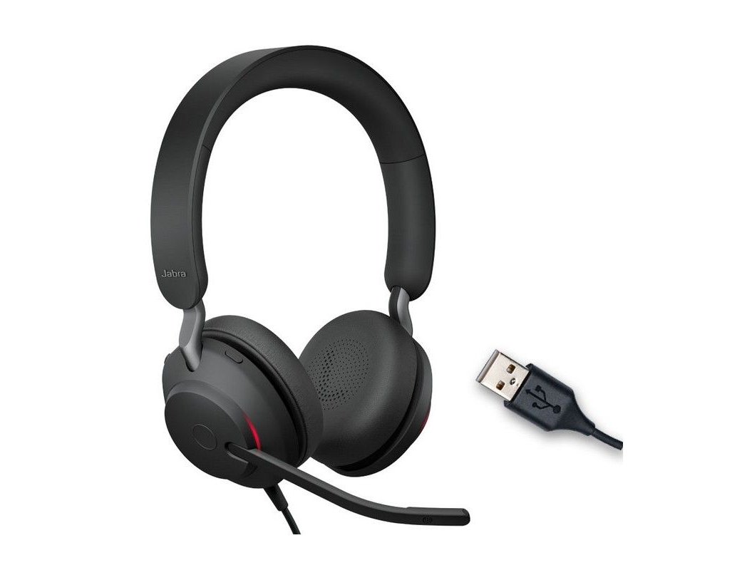CASQUE JABRA EVOLVE2 40 UC DUO USB-A