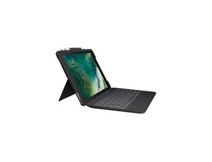 CLAVIER LOGITECH SLIM COMBO NOIR POUR IPAD PRO 10,5