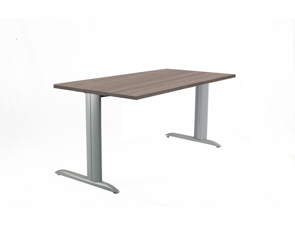 BUREAU DROIT 140X80CM CEDRE GAMME PRATIC (PACK)