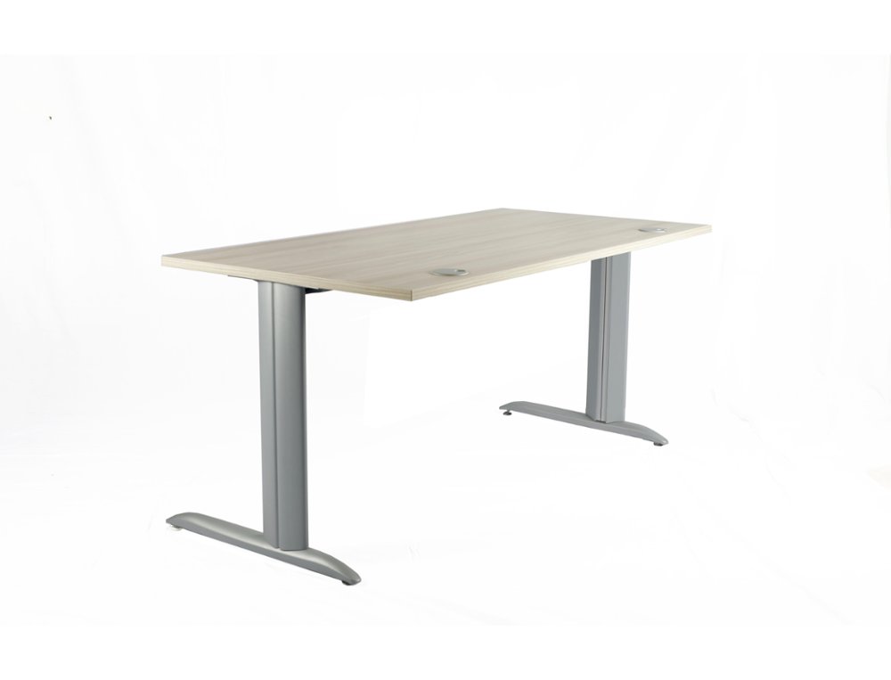 BUREAU DROIT 180X80CM ACACIA GAMME PRATIC (PACK)