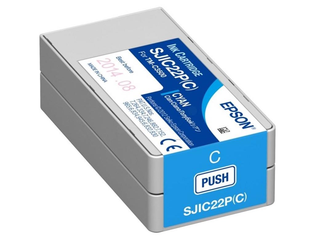 CART.EPSON C33S020602 CYAN POUR TMC3500