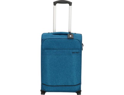 BAGAGE CABINE TOILE BLEU 32L 35X18X52