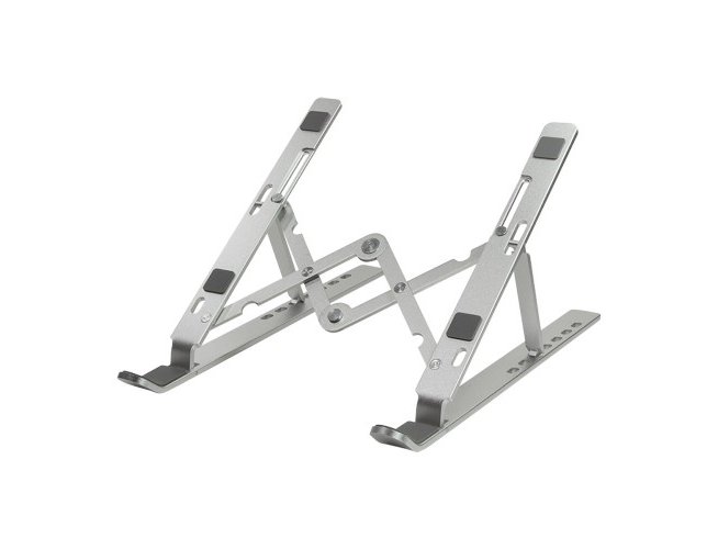 SUPPORT POUR ORDINATEUR PORTABLE PLIABLE ARGENT LOGILINK