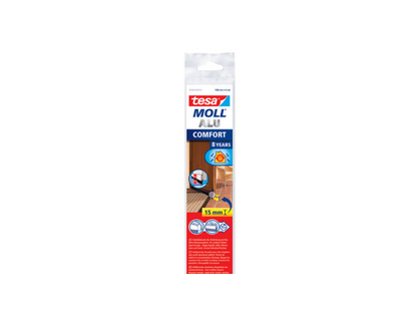 ISOLANT BAS DE PORTE 40 mm x 1 m BLANC