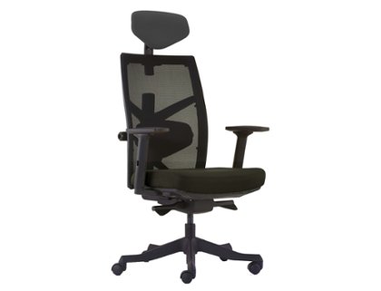 FAUTEUIL DYNAMIC HIGH BACK AVEC TETIERE ACCOUDOIRS 4D