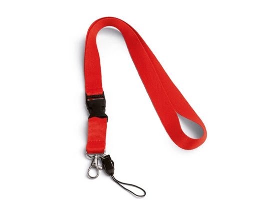LACET TEXTILE POUR BADGE LOT DE 20