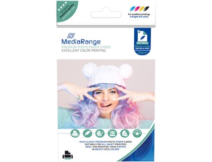 PAP PHOTO BRILL 10X15 P/50 220G MEDIARANGE