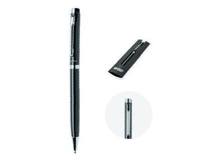 STYLO BILLE LUXE AVEC ETUI NOIR - (MARQUAGE INCLUS)