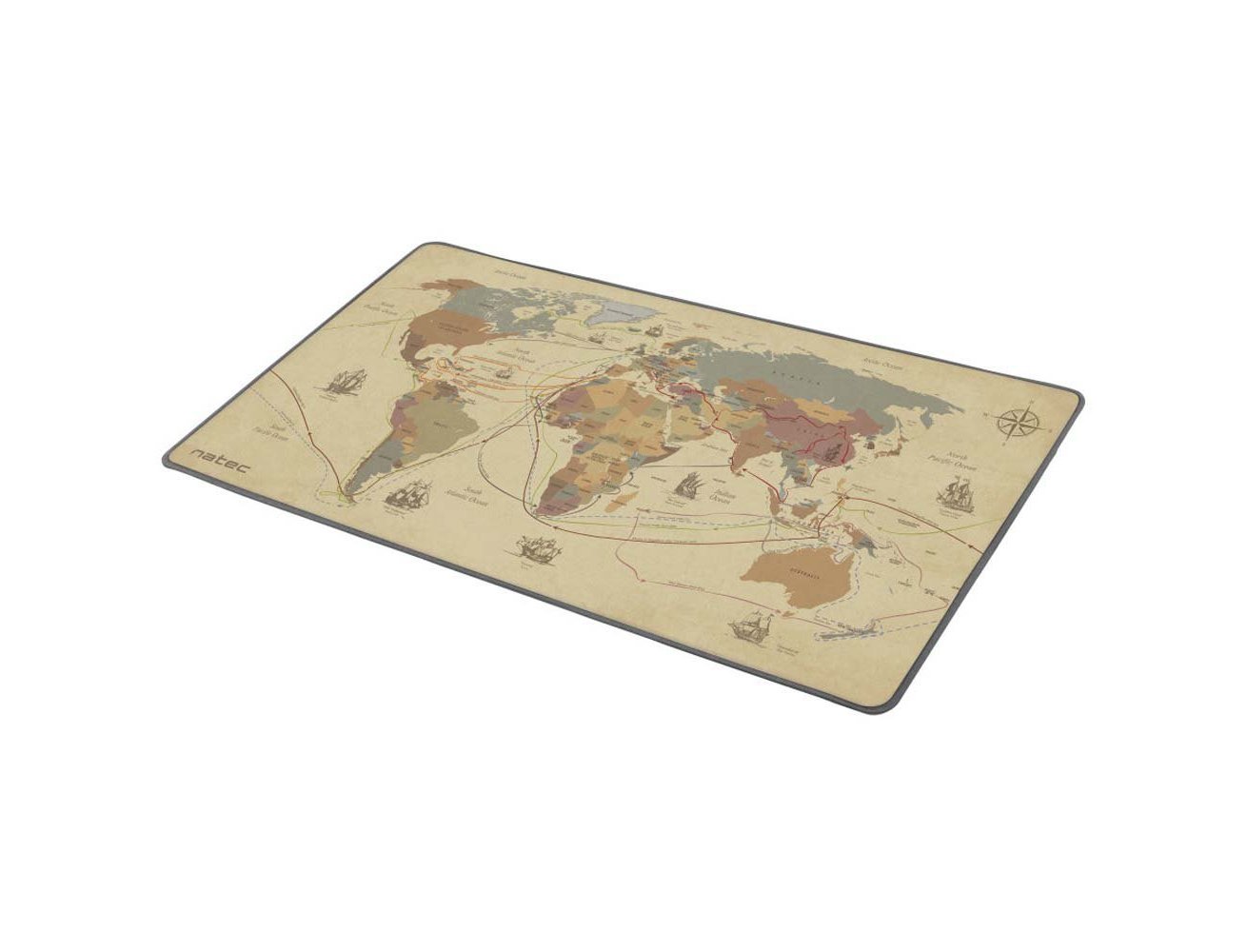 GRAND TAPIS SOURIS EDUCATIF CARTE MONDE