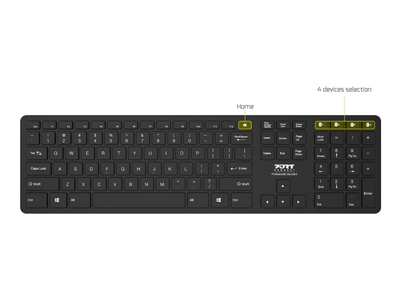 CLAVIER SANS FIL OFFICE PRO BLUETOOTH QWERTY